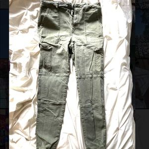 Green cargo pants from garage. Size 13